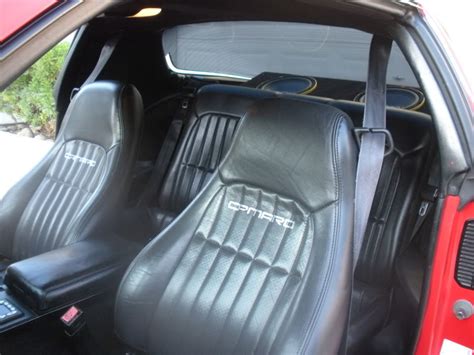 Cover Color Black. . 4th gen camaro seats for sale